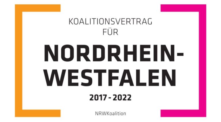 Der Koalitionsvertrag für NRW
