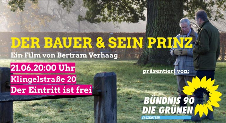 Premiere! 1. Grüner Kino-Abend am 21.06.2018 – 20:00 Uhr