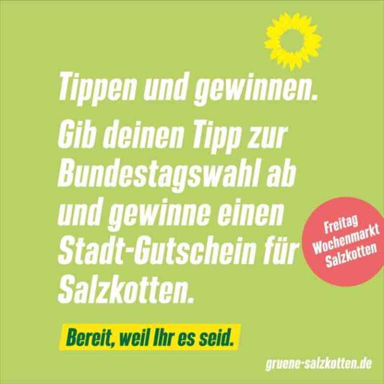 Wahlkampfendspurt zur #btw21