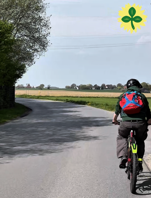 Radweg nach Verne